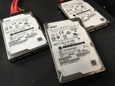 *LOT OF 12* HGST EMC 1.2TB 10K 6G 2.5" SAS HUC101212CSS600 HUC10121CLAR1200 *520
