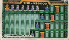 1985 Nintendo Vintage Menko Card Mario-like Character Pixel Art Baseball Game