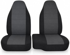 Front 6040 High Back Bench Seat Covers 2-piece Fit For Ford Ranger Pickup - New