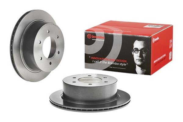 2X Brembo Bremsscheibe Prime Line - Uv Coated 09.D413.11 FüR Sport Mitsubishi 2-image
