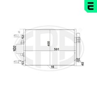 ERA Kondensator Klimaanlage 667181 FüR Ford MAX 2 Van DXA CB7 CEU Tdci