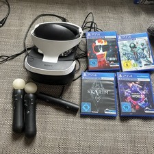 Playstation 4 VR Brille & , 2 Move-Controller...