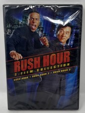 Rush Hour Trilogy DVD Jackie Chan Chris Tucker Rush Hour 1,2,3 New Sealed