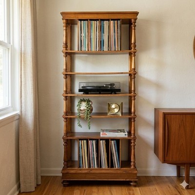 Antikes Etagere Walnuss 3 Regale Italien des XIX Jhs Originell
