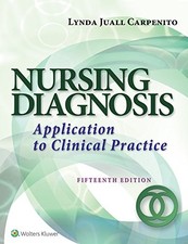 Nursing Diagnosis: Application to C..., Carpenito, Lynd