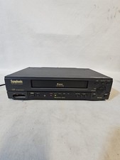 Title: Symphonic SL240C 4-Head VCR VHS Player Recorder Hi-Fi - Tested Working...