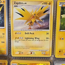 Nintendo Pokemon TCG Zapdos Lv.40 48/147 Supreme Victors English 2009