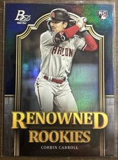 2023 Bowman Platinum - Renowned Rookies Corbin Carroll #RR-7 (RC)