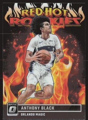 2023-24 Donruss Optic #10 Anthony Black Red Hot Rookies