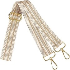 1.97" Wide Purse Strap Adjustable Handbag Strap Replacement Shoulder Khaki Weave