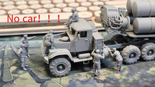 3D Printing 1/72 WW II German maintenance soldiers 6 Person Model Unpainted