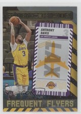 2021-22 Panini NBA Hoops Frequent Flyers Holo Winter Anthony Davis #10 9o3