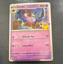 Pokémon TCG Lunala 080/128 Sun & Moon Promo Holo Rare English 160 HP