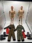 New ListingGI Joe Hasbro 1964 1960s Face Scar Army Man Action Figures Clothing Sold As Is