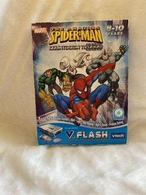 Marvel ''The Amazing Spider-Man Countdown to Doom'' Vtech V.Flash 2006 New Sealed