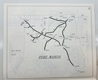 BN Fort Worth division ETT No 3 4/7/1991 Burlington Northern employee timetable — photo 4