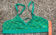 Colsie Green Mesh Bralette. Size: Small. NEW