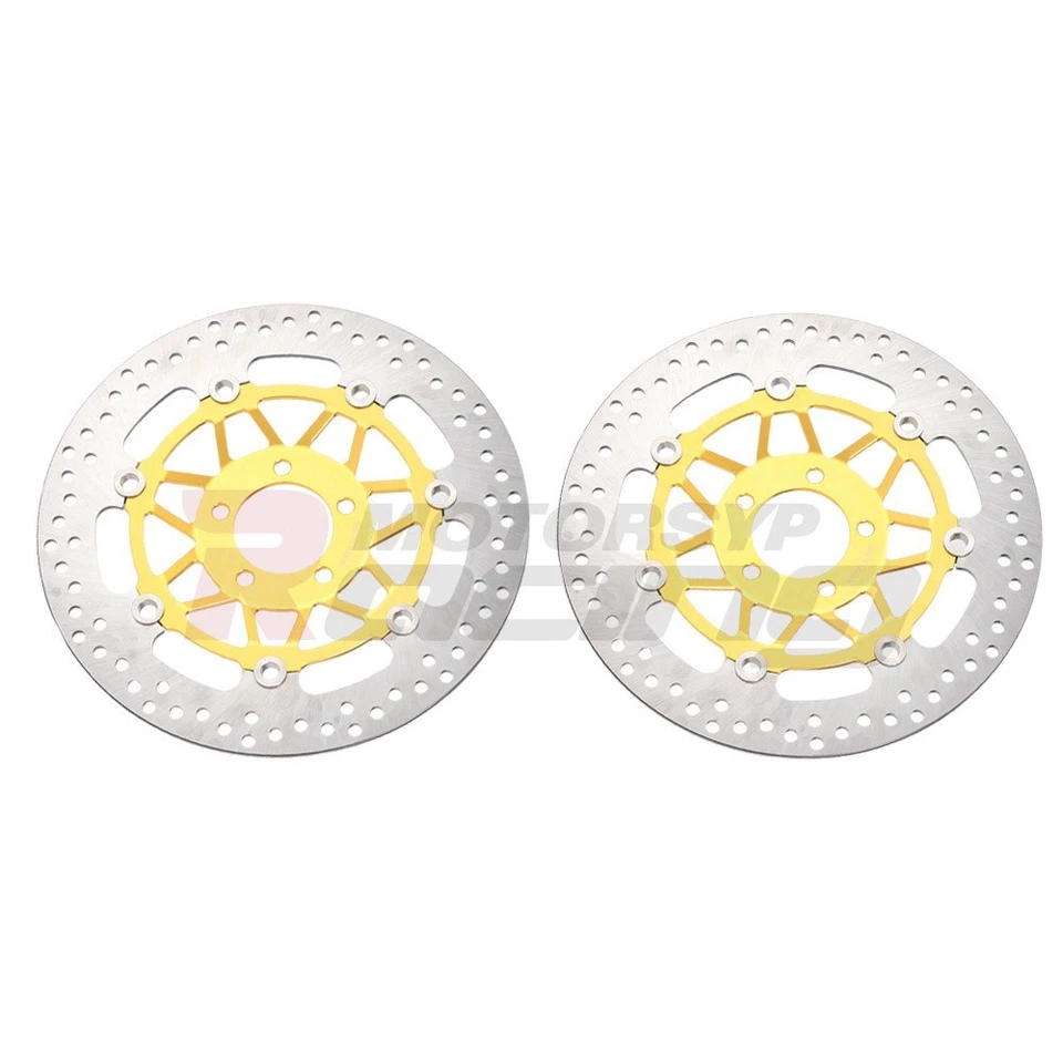 2pc Front Brake Rotors For Kawasaki ZX600 Ninja ZX-6 2005 ZX600 ZZ-R600 04-06 - Image 3 of 3