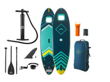 Zestaw płyt CRIVIT SUP Jednokomorowy wszechstronny z okienkiem Pompa Puddle i wiele więcej...