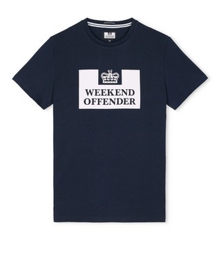 Weekend Offender Prison Classic T-Shirt Navy