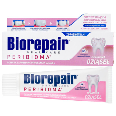NEU Biorepair Zahncreme Zahnfleischschutz 75ml microRepair BIOMA Probiotika