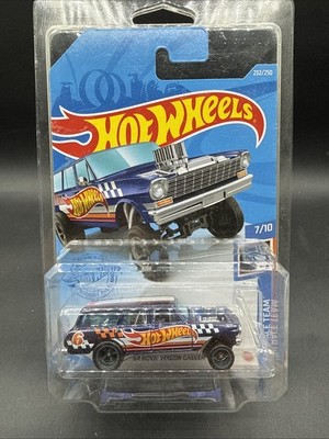 2021 Hot Wheels Super Treasure Hunt STH HWS BLUE 64 NOVA WAGON GASSER 232/250 