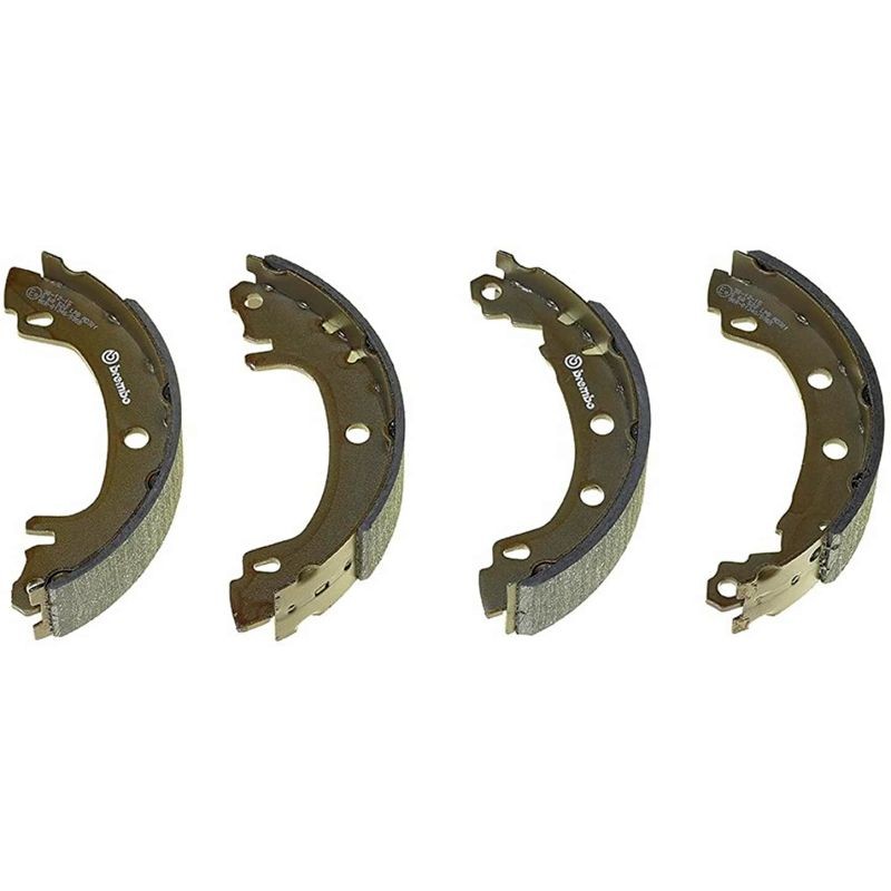 ORIGINAL® Brembo Bremsbackensatz Hinten für Renault MEGANE III Schrägheck
