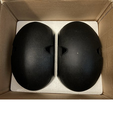 Electro-Voice EVID 6.2T Black Wall Speakers Pair, missing euro-block connectors