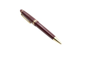 Montblanc Meisterstück Burgundy Red Midsize Ballpoint Pen