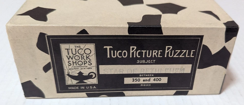 1934 Tuco картина головоломка звезда Вифлеема отличном состоянии товара - Изображение 2 из 4