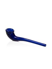 GRAV 6" GANDALFINI SHERLOCK GLASS HAND PIPE  BLUE  SHIPS FROM USA