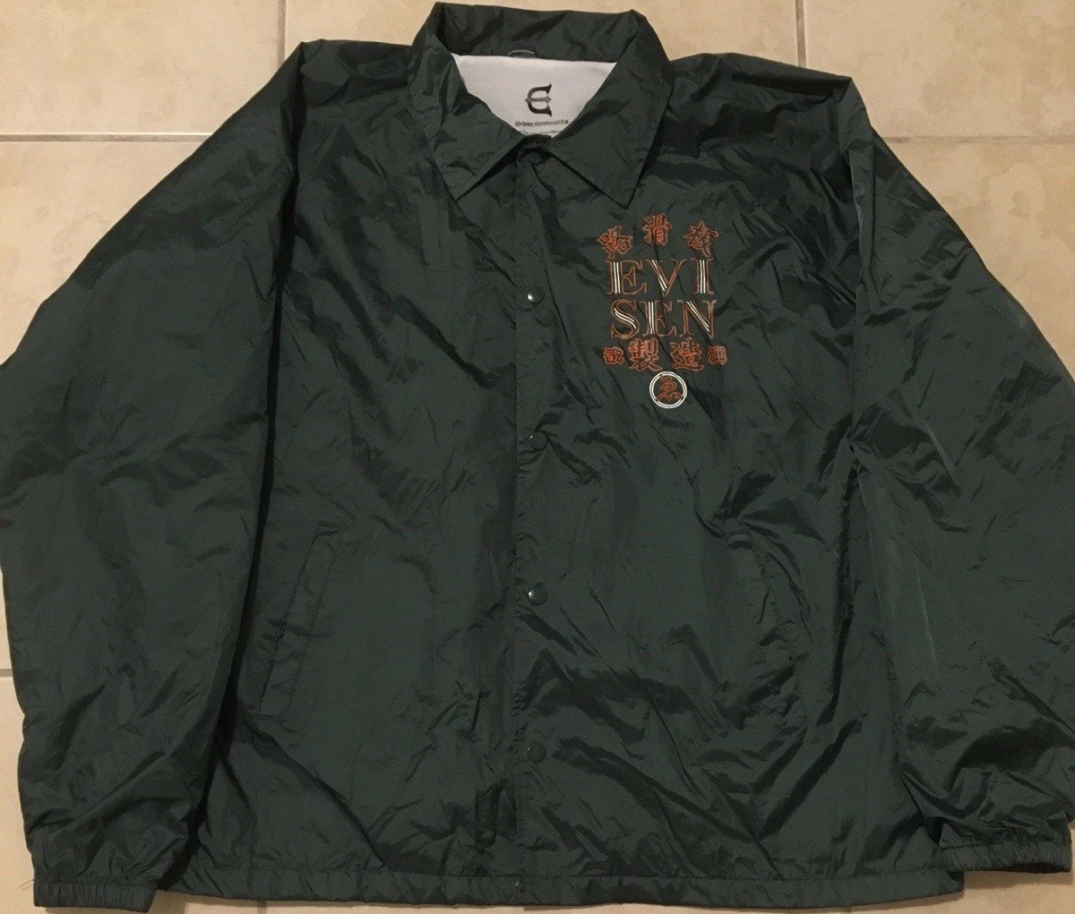 EVISEN MIND TRACK JACKET & PANTS Lサイズ 新 発売