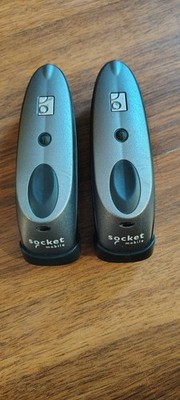 Lot Of 2 Socket Mobile CHS 7Xi Barcode Scanner Silver