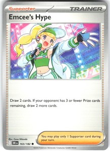 Emcee's Hype 163/182 Destined Rivals Common Supporter