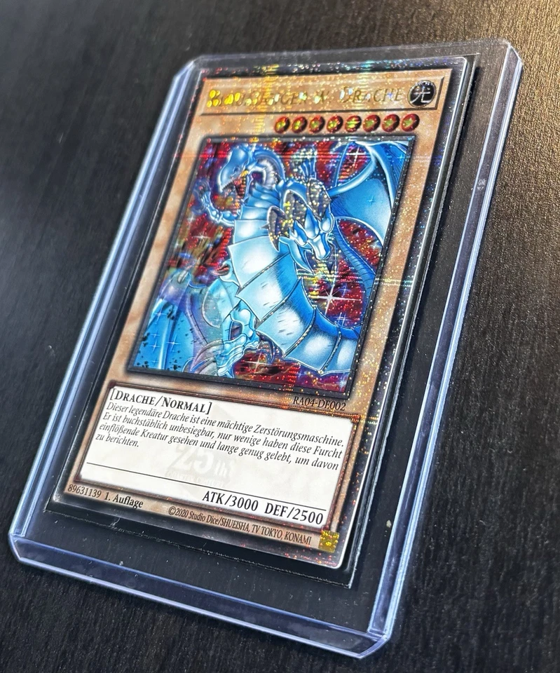 Yu-Gi-Oh! Blauäugiger W. Drache RA04 Quarter Century Secret Rare Near Mint 1st - Bild 2 von 4