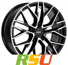 Carmani 20 Ludwig black polish 8.5x19" ET45 LK5 114.3 ML 72.6 Alufelgen 19 Zoll