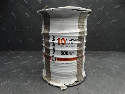 Cerrowire 500 ft. 10 Gauge Brown Stranded Copper THHN Wire