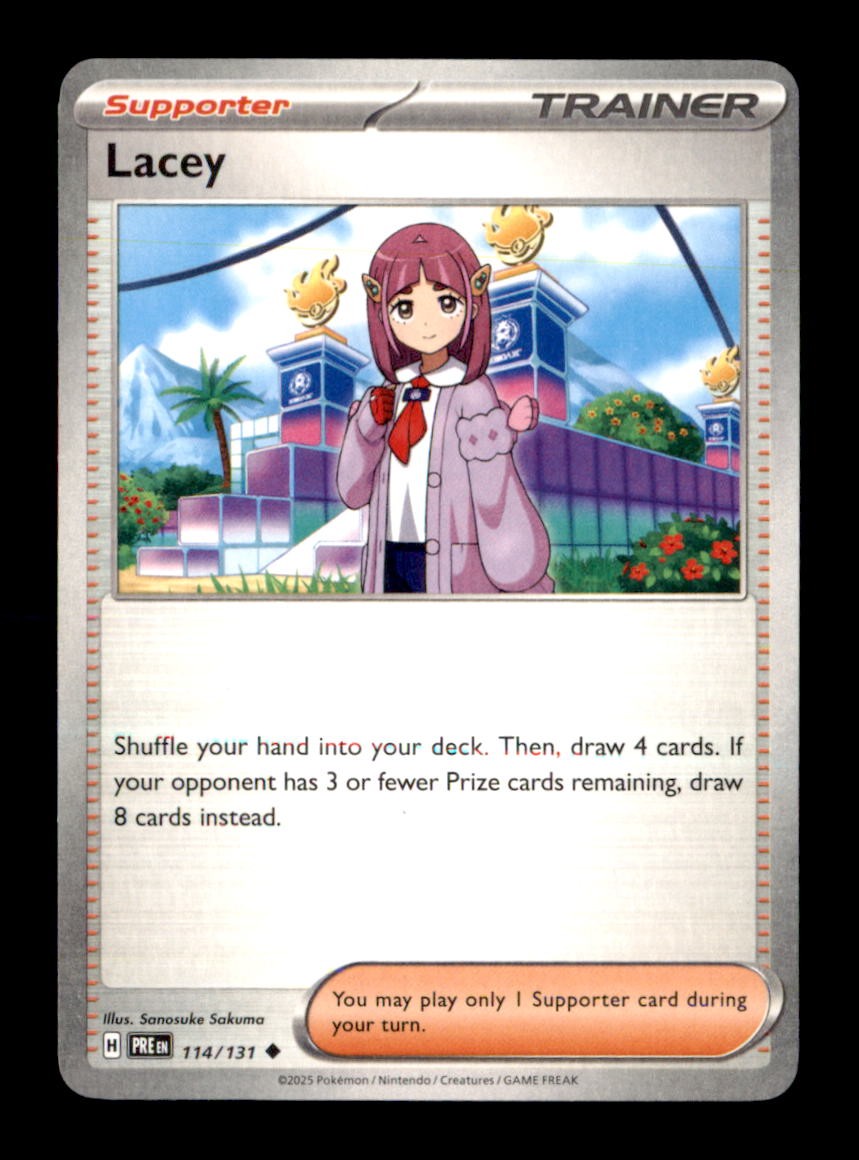 Lacey Uncommon SV: Prismatic Evolutions 114/131 NM