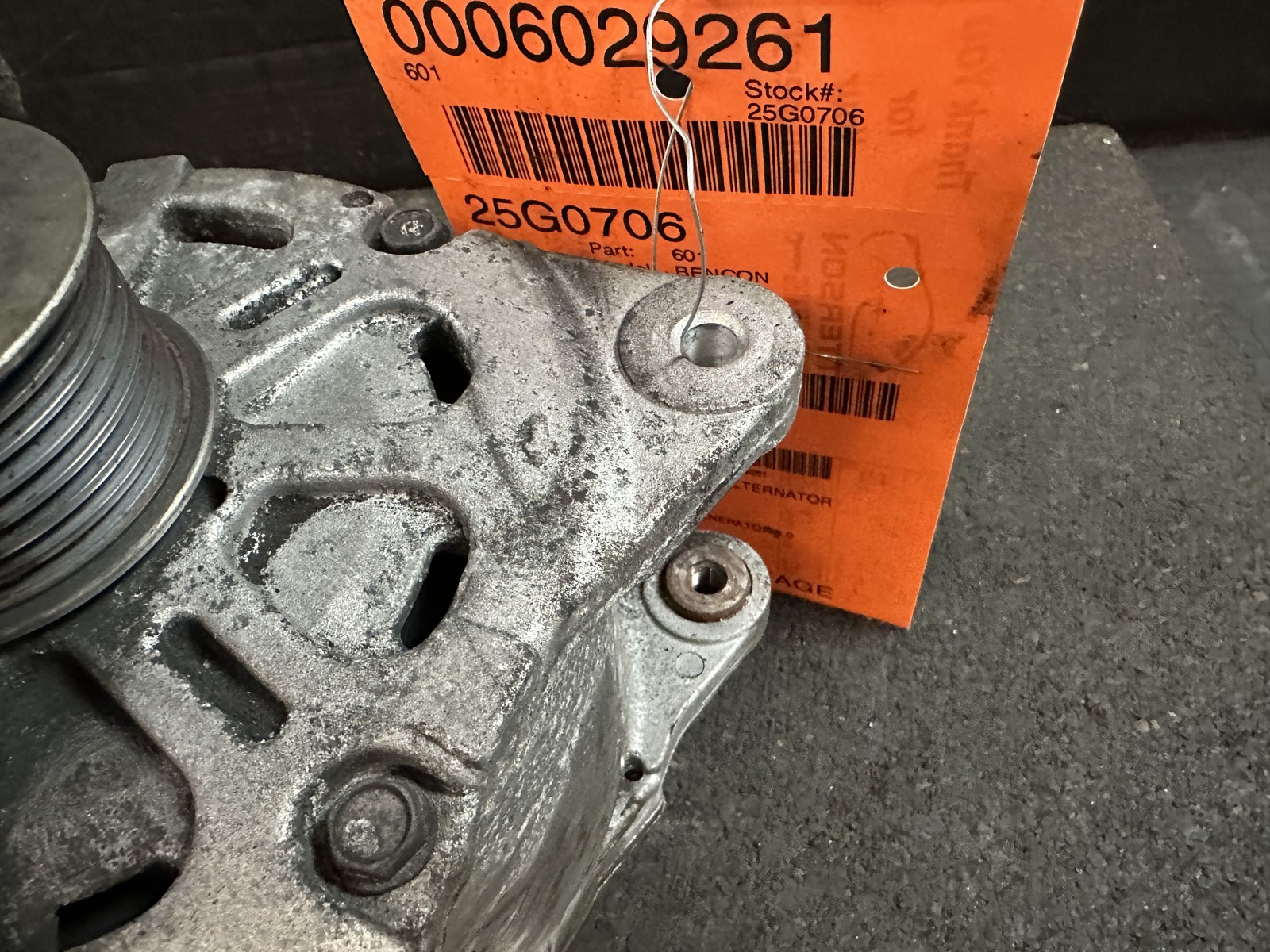 03-12 BENTLEY CONTINENTAL 6.0 ALTERNATOR GENERATOR 190 AMP LR1190-906C