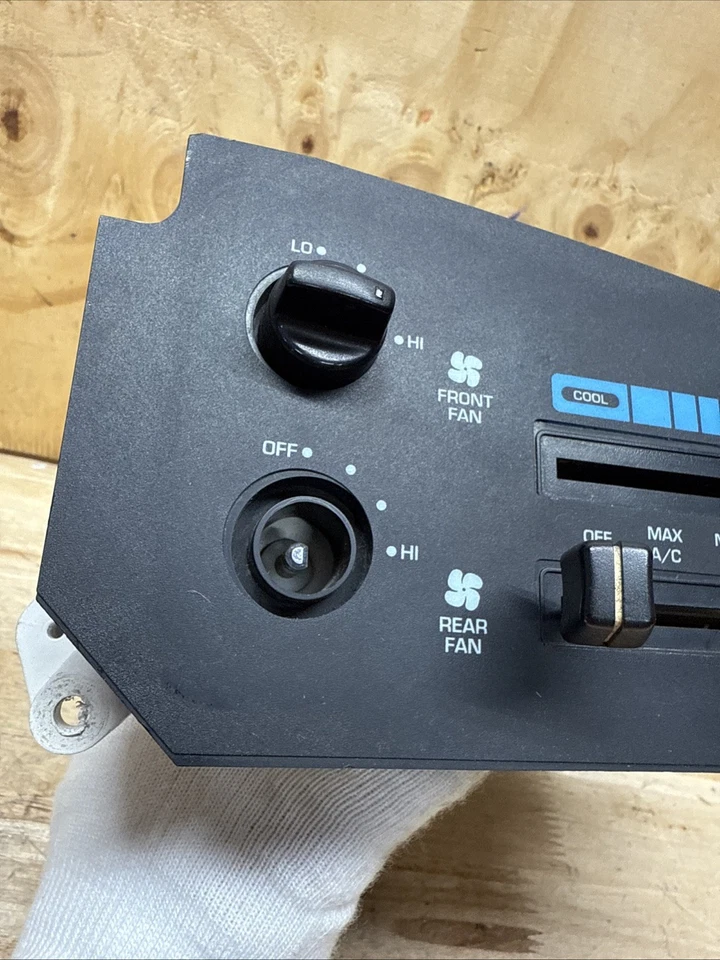 1992-1996 Ford Van Econoline A/C Heater Climate Control W/ Rear Switch OEM Foto 3 de 4