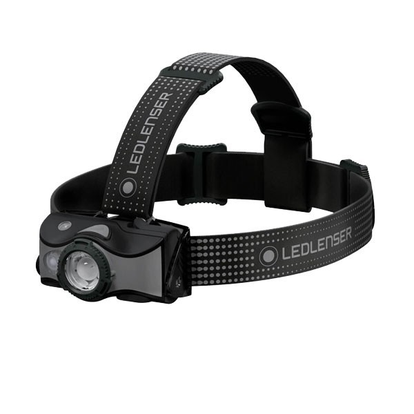 501599 Stirnlampe MH7 (schwarz/grau) - Immagine 2