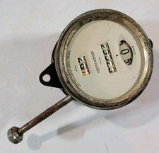 Vintage Stewart Warner Speedometer Original Studebaker Big 6 White Face
