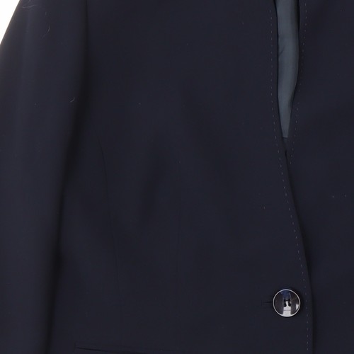 Viyella Women's Blue Blazer Size 14 Petites - Picture 11 of 12
