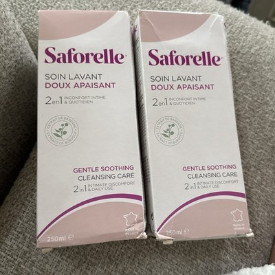 Saforelle Gentle Soothing Body Wash 250 ml **LOT OF 2** 10/2026