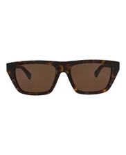 Bottega Veneta Womens Square/Rectangle Havana Havana Brown Fashion Designer Eyew