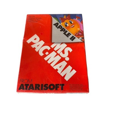 Ms. Pac-Man for the Apple II II+ IIe IIc IIgs Computer NEW SEALED [READ]