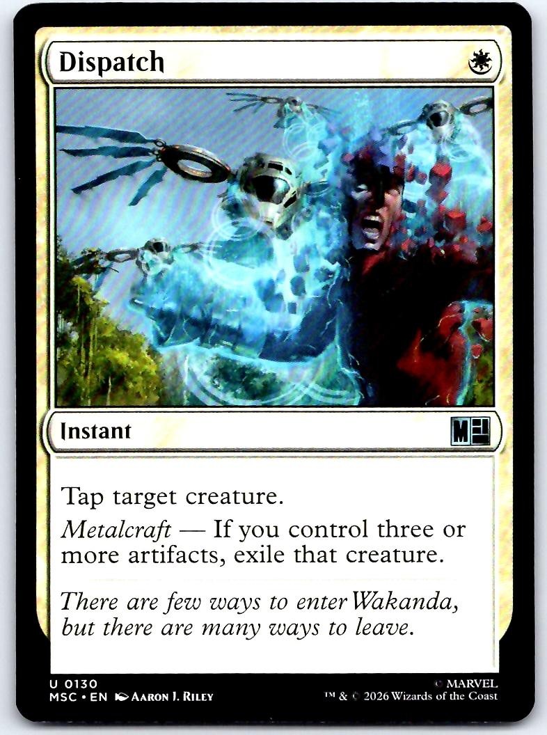 Dispatch 130 UC Commander: Marvel Super Heroes MTG NM/M