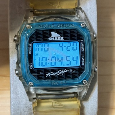 豊*嶋様 m193 FREE STYLE SHARK BILLET デジタル腕時 Freestyle Shark Classic Vintage Resin Digital Men's Unisex Surf