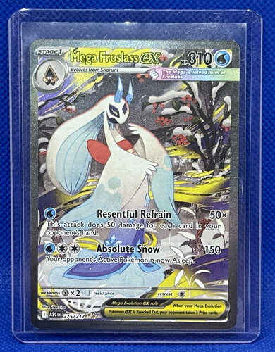 Pokemon Ascended Heroes Mega Froslass EX 275/217 Special Illustration Rare 