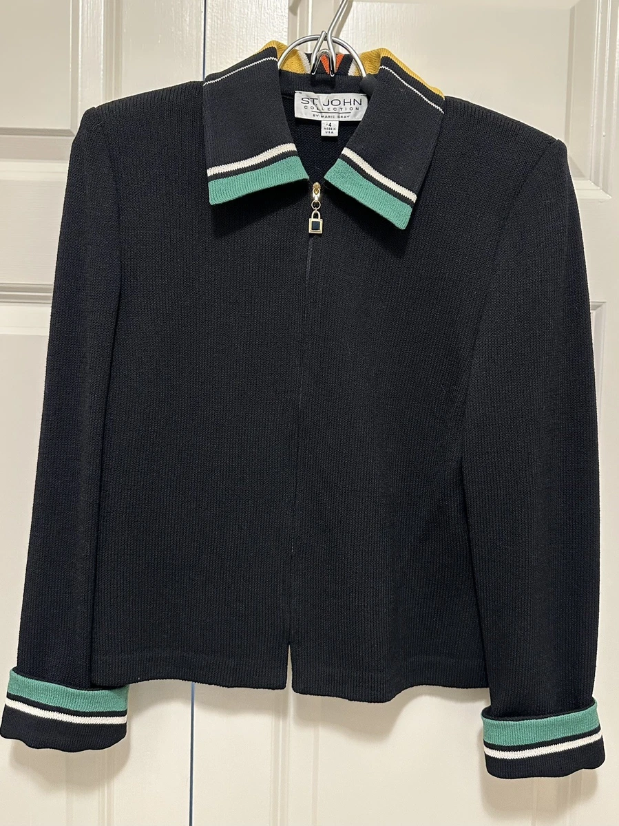 St John Knits Marie Gray In Women's Sweaters for sale - eBay